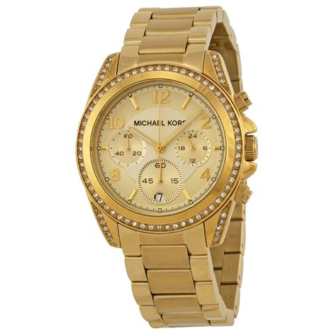 michael kors mk5166 ladies watch|Michael Kors golden blair glitz.